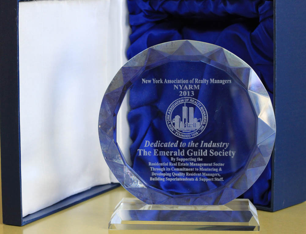 Emerald Guild Awards Received photograph 2 from 2013.