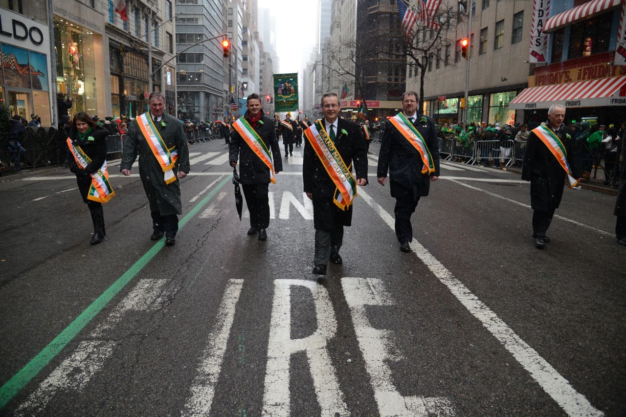 St. Patrick's Day Parade March 17th photograph 6 from 2013.