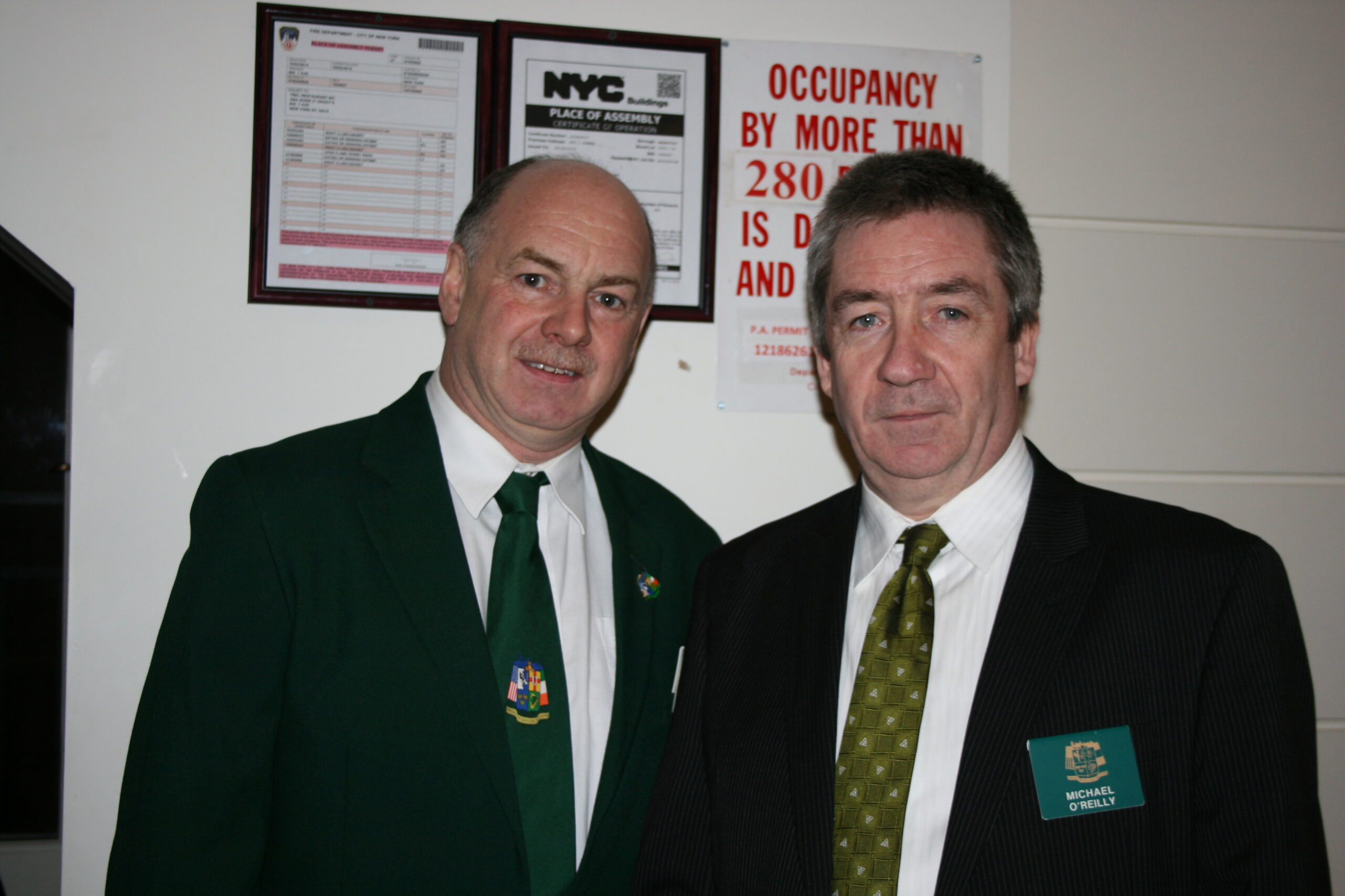 Green Jacket and Grand Marshall Presentation photograph 3 from 2020.