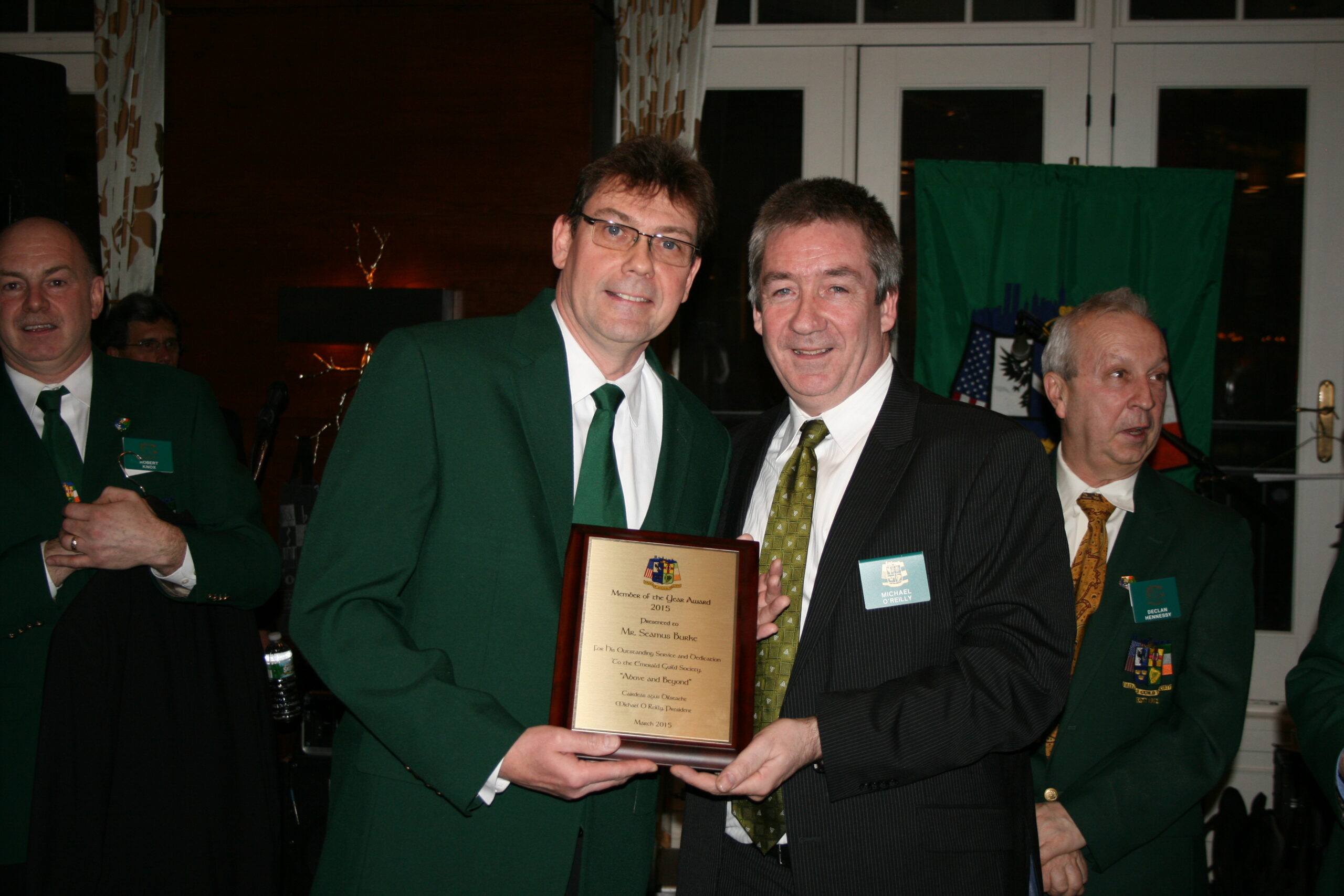 Green Jacket and Grand Marshall Presentation photograph 4 from 2020.