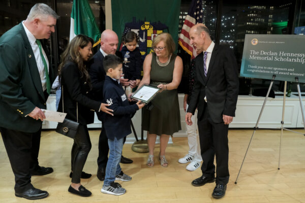 Declan Hennessy Memorial Scholarship Awards photograph 29 from 2022.