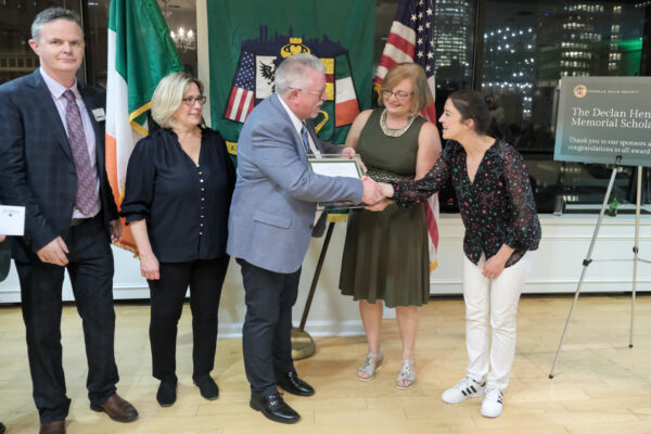 Declan Hennessy Memorial Scholarship Awards photograph 40 from 2022.