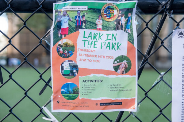 Lark in the Park photograph 1 from 2023.